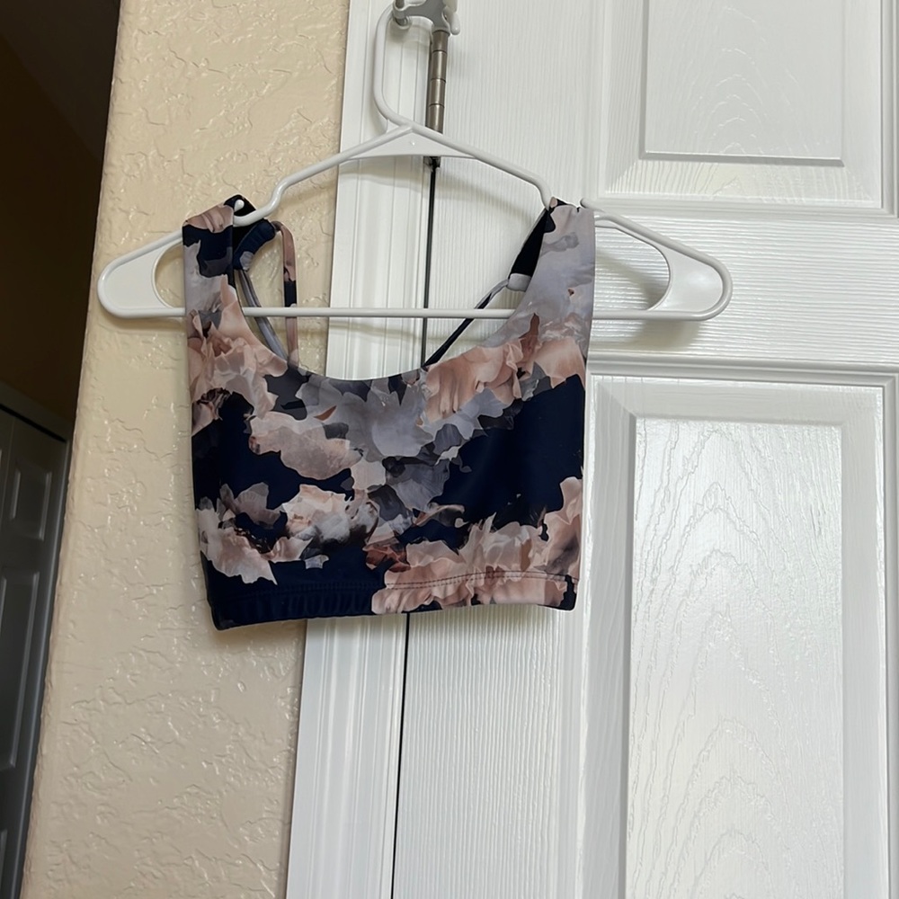 Onzie floral sports bra